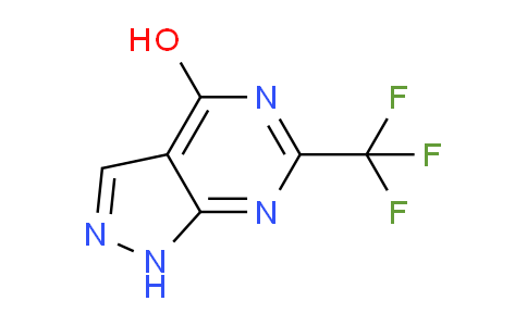 CAS No. 1780-79-6, 6-(Trifluoromethyl)-1H-pyrazolo[3,4-d]pyrimidin-4-ol