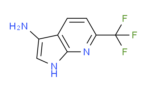 CAS No. 1190320-36-5, 6-(Trifluoromethyl)-1H-pyrrolo[2,3-b]pyridin-3-amine