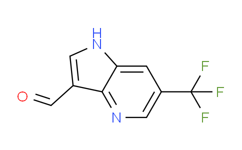 CAS No. 1190311-65-9, 6-(Trifluoromethyl)-1H-pyrrolo[3,2-b]pyridine-3-carbaldehyde