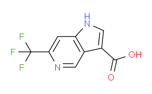 CAS No. 1190315-83-3, 6-(Trifluoromethyl)-1H-pyrrolo[3,2-c]pyridine-3-carboxylic acid