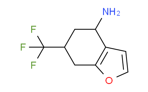 CAS No. 1420791-33-8, 6-(Trifluoromethyl)-4,5,6,7-tetrahydrobenzofuran-4-amine