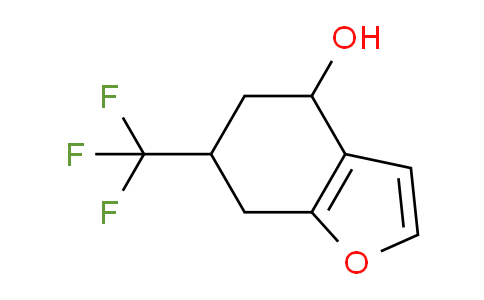CAS No. 1420792-60-4, 6-(Trifluoromethyl)-4,5,6,7-tetrahydrobenzofuran-4-ol