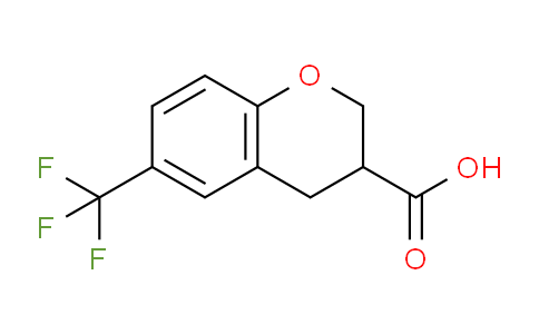 CAS No. 944899-33-6, 6-(Trifluoromethyl)chroman-3-carboxylic acid