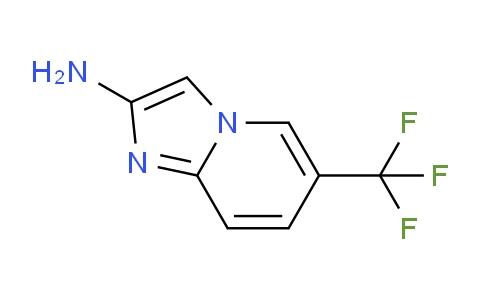 CAS No. 1005785-87-4, 6-(Trifluoromethyl)imidazo[1,2-a]pyridin-2-amine