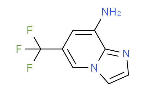 CAS No. 1277178-02-5, 6-(Trifluoromethyl)imidazo[1,2-a]pyridin-8-amine