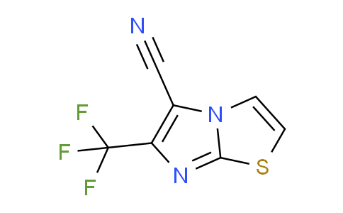 CAS No. 1823916-88-6, 6-(Trifluoromethyl)imidazo[2,1-b]thiazole-5-carbonitrile