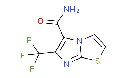 CAS No. 1823913-22-9, 6-(Trifluoromethyl)imidazo[2,1-b]thiazole-5-carboxamide