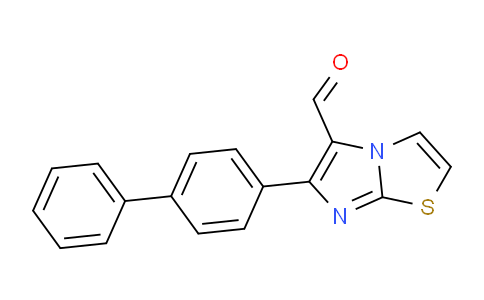 CAS No. 82588-43-0, 6-([1,1'-Biphenyl]-4-yl)imidazo[2,1-b]thiazole-5-carbaldehyde