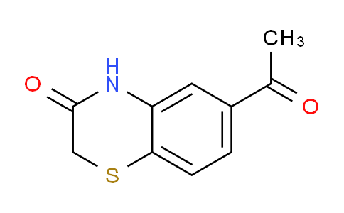 CAS No. 91119-38-9, 6-Acetyl-2H-benzo[b][1,4]thiazin-3(4H)-one