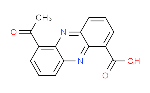CAS No. 120464-88-2, 6-Acetylphenazine-1-carboxylic acid
