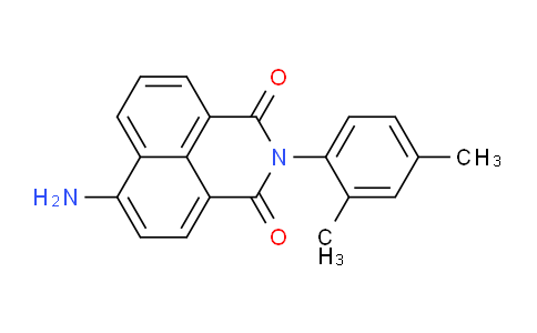 CAS No. 2478-20-8, 6-Amino-2-(2,4-dimethylphenyl)-1H-benzo[de]isoquinoline-1,3(2H)-dione