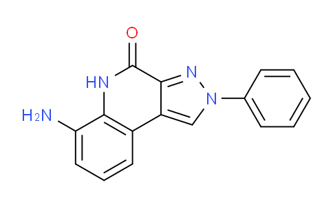 CAS No. 1315307-78-8, 6-Amino-2-phenyl-2H-pyrazolo[3,4-c]quinolin-4(5H)-one
