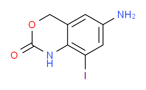 CAS No. 1824404-26-3, 6-Amino-8-iodo-1H-benzo[d][1,3]oxazin-2(4H)-one