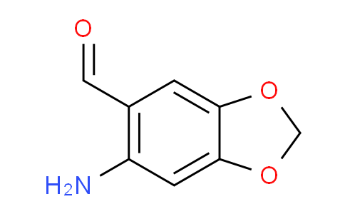 CAS No. 23126-68-3, 6-Aminobenzo[d][1,3]dioxole-5-carbaldehyde