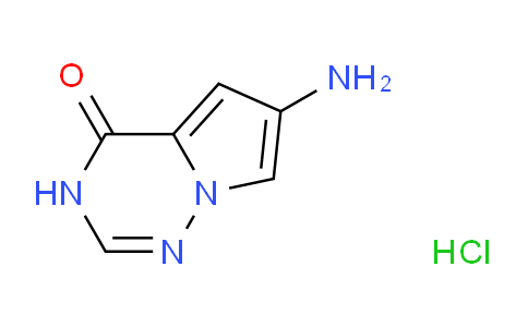 CAS No. 1624260-71-4, 6-Aminopyrrolo[2,1-f][1,2,4]triazin-4(3H)-one hydrochloride