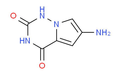 CAS No. 1823329-05-0, 6-Aminopyrrolo[2,1-f][1,2,4]triazine-2,4(1H,3H)-dione