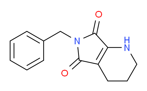 CAS No. 1076198-93-0, 6-Benzyl-1,2,3,4-tetrahydro-6H-pyrrolo[3,4-b]pyridine-5,7-dione