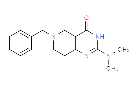 CAS No. 1823551-33-2, 6-Benzyl-2-(dimethylamino)-4a,5,6,7,8,8a-hexahydropyrido[4,3-d]pyrimidin-4(3H)-one