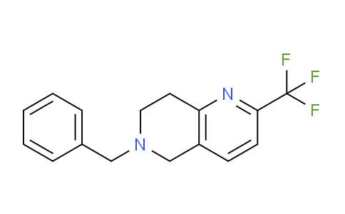 CAS No. 1108192-98-8, 6-Benzyl-2-(trifluoromethyl)-5,6,7,8-tetrahydro-1,6-naphthyridine