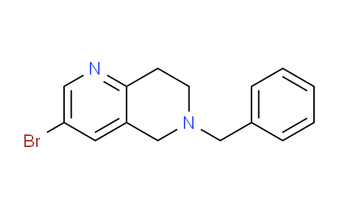 CAS No. 1000576-67-9, 6-Benzyl-3-bromo-5,6,7,8-tetrahydro-1,6-naphthyridine