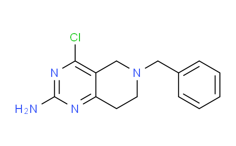 CAS No. 570415-48-4, 6-Benzyl-4-chloro-5,6,7,8-tetrahydropyrido[4,3-d]pyrimidin-2-amine