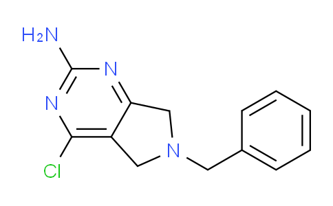 CAS No. 1823810-54-3, 6-Benzyl-4-chloro-6,7-dihydro-5H-pyrrolo[3,4-d]pyrimidin-2-amine