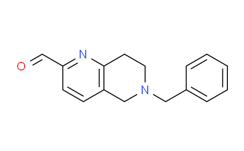 CAS No. 601514-60-7, 6-Benzyl-5,6,7,8-tetrahydro-1,6-naphthyridine-2-carbaldehyde