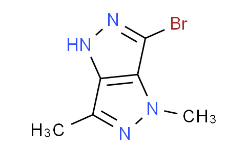 CAS No. 1239754-53-0, 6-Bromo-1,3-dimethyl-1,4-dihydropyrazolo[4,3-c]pyrazole