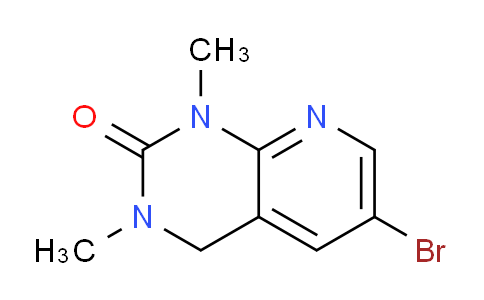 CAS No. 120182-96-9, 6-Bromo-1,3-dimethyl-3,4-dihydropyrido[2,3-d]pyrimidin-2(1H)-one