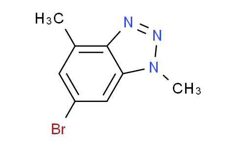 CAS No. 1639116-32-7, 6-Bromo-1,4-dimethyl-1H-benzo[d][1,2,3]triazole