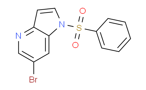 CAS No. 1305325-23-8, 6-Bromo-1-(phenylsulfonyl)-1H-pyrrolo[3,2-b]pyridine