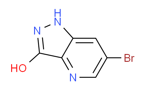 CAS No. 1352393-60-2, 6-Bromo-1H-pyrazolo[4,3-b]pyridin-3-ol