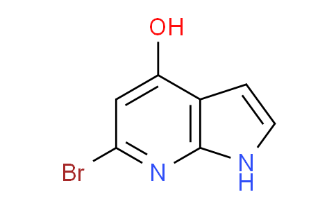 CAS No. 1190322-02-1, 6-Bromo-1H-pyrrolo[2,3-b]pyridin-4-ol
