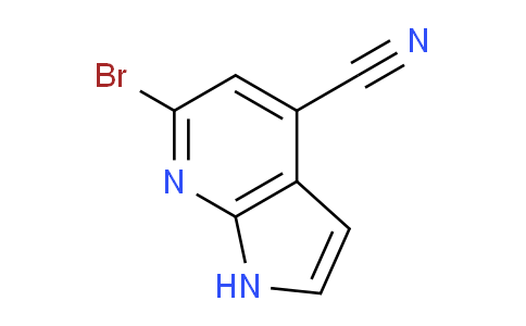 1000340-74-8 | 6-Bromo-1H-pyrrolo[2,3-b]pyridine-4-carbonitrile