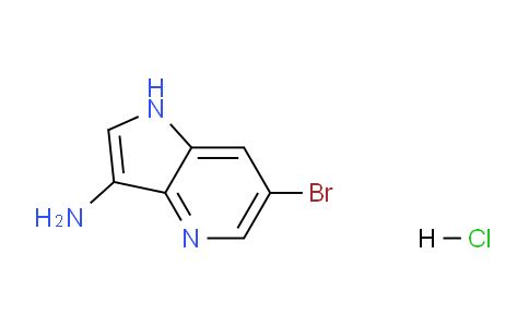 CAS No. 1260381-81-4, 6-Bromo-1H-pyrrolo[3,2-b]pyridin-3-amine hydrochloride