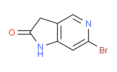 CAS No. 1227267-32-4, 6-Bromo-1H-pyrrolo[3,2-c]pyridin-2(3H)-one