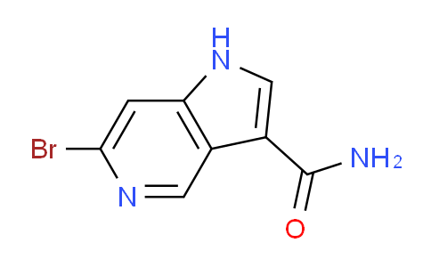 CAS No. 1690363-15-5, 6-Bromo-1H-pyrrolo[3,2-c]pyridine-3-carboxamide
