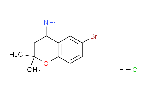 CAS No. 1172392-47-0, 6-Bromo-2,2-dimethylchroman-4-amine hydrochloride
