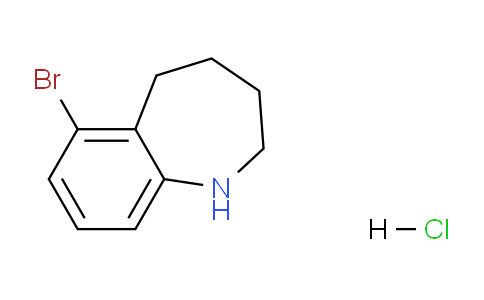 CAS No. 1379350-71-6, 6-Bromo-2,3,4,5-tetrahydro-1H-benzo[b]azepine hydrochloride