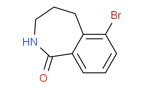 CAS No. 1260774-29-5, 6-Bromo-2,3,4,5-tetrahydro-1H-benzo[c]azepin-1-one