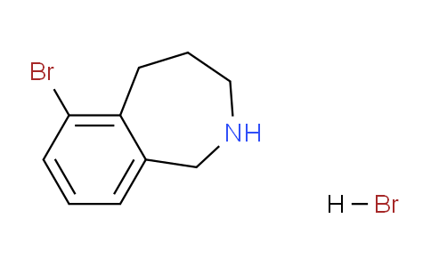 CAS No. 1956324-81-4, 6-Bromo-2,3,4,5-tetrahydro-1H-benzo[c]azepine hydrobromide
