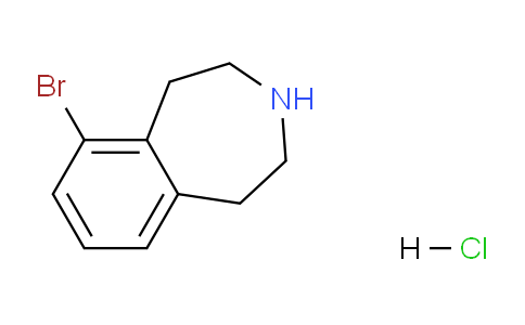 CAS No. 1379326-84-7, 6-Bromo-2,3,4,5-tetrahydro-1H-benzo[d]azepine hydrochloride