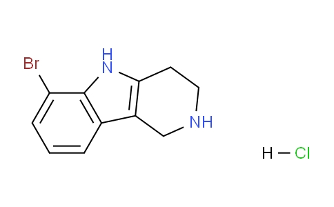 CAS No. 1059630-11-3, 6-Bromo-2,3,4,5-tetrahydro-1H-pyrido[4,3-b]indole hydrochloride