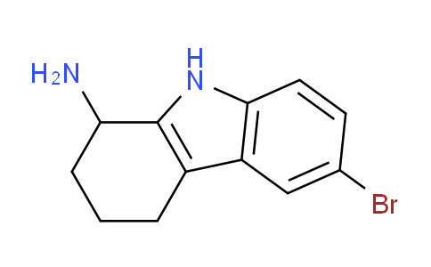 CAS No. 327990-62-5, 6-Bromo-2,3,4,9-tetrahydro-1H-carbazol-1-amine