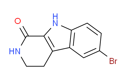 CAS No. 145489-90-3, 6-Bromo-2,3,4,9-tetrahydro-1H-pyrido[3,4-b]indol-1-one