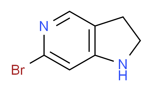 CAS No. 74976-34-4, 6-Bromo-2,3-dihydro-1H-pyrrolo[3,2-c]pyridine