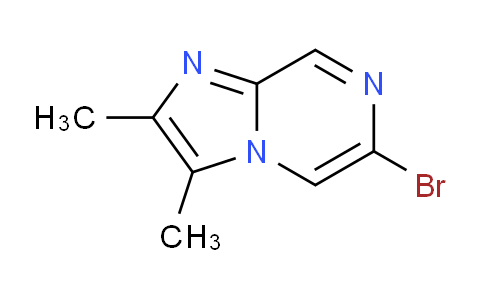 CAS No. 1341034-59-0, 6-Bromo-2,3-dimethylimidazo[1,2-a]pyrazine