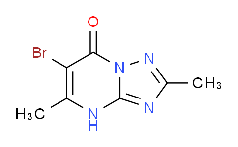CAS No. 1630763-69-7, 6-Bromo-2,5-dimethyl-[1,2,4]triazolo[1,5-a]pyrimidin-7(4H)-one