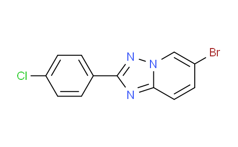 CAS No. 86844-01-1, 6-Bromo-2-(4-chlorophenyl)-[1,2,4]triazolo[1,5-a]pyridine