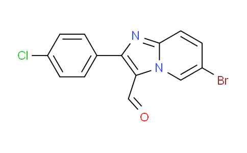 CAS No. 452967-49-6, 6-Bromo-2-(4-chlorophenyl)imidazo[1,2-a]pyridine-3-carbaldehyde